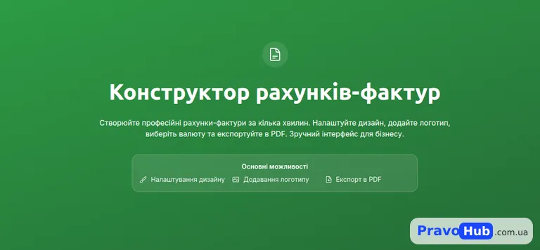 Створити інвойс онлайн легко: нова функція для малого бізнесу, фрілансерів та ФОП